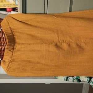 Ladies long Gold Skirt